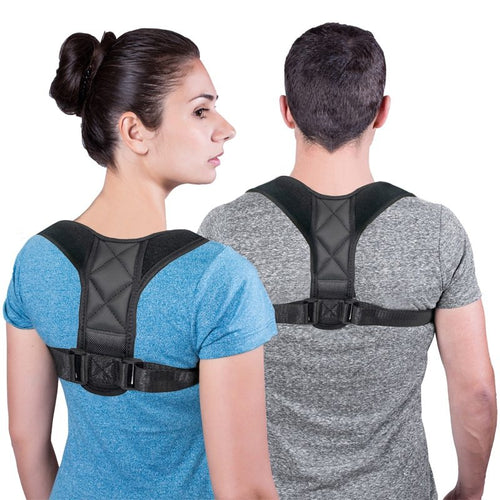 PosturePro Back &. Shoulder. Corrector---Unisex Adjustable Strap