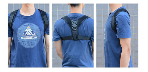 PosturePro Back &. Shoulder. Corrector---Unisex Adjustable Strap